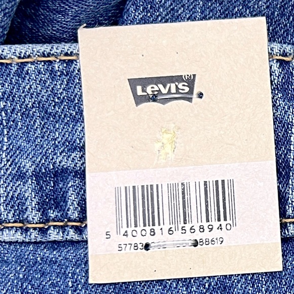 LEVI'S 541 ORIGINAL JEANS 34X34,REGULAR STRAIGHT FIT,PRE WASHED LOOK, ZIPPER FLY - Picture 6 of 13